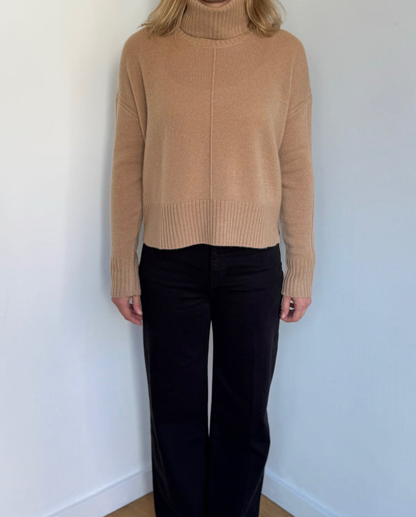 ABSOLUT CASHMERE DETACHABLE ROLL NECK JUMPER