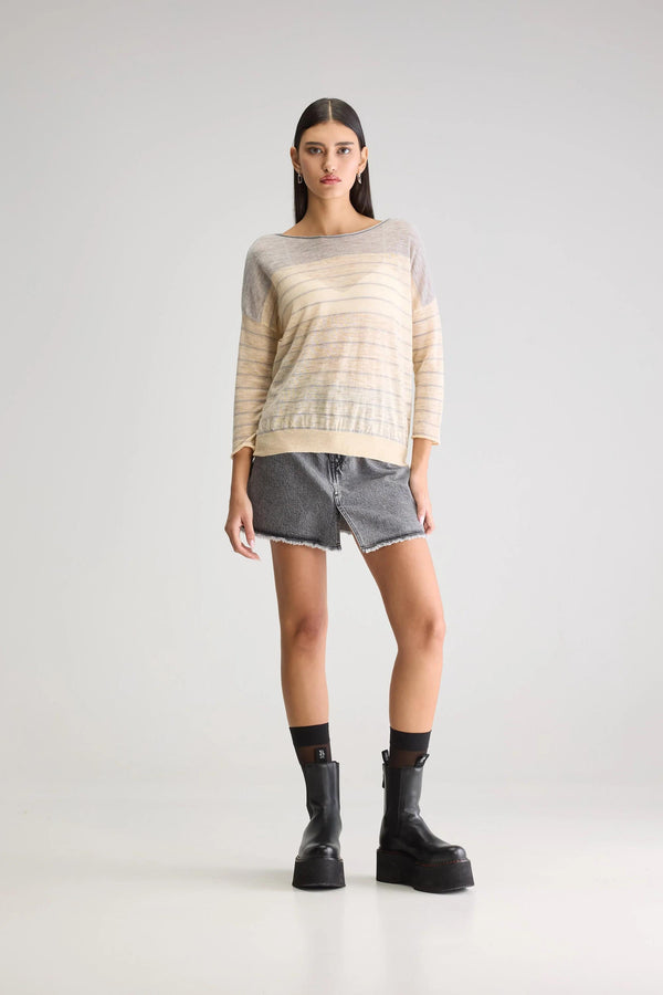 BELLEROSE NEEP BOAT NECK SWEATER