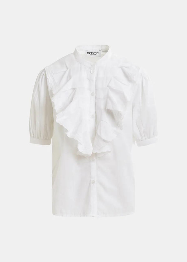 ESSENTIEL ANTWERP HAMADEUS RUFFLE SHIRT