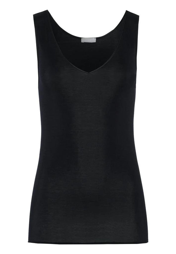 HANRO COTTON SEAMLESS TANK TOP