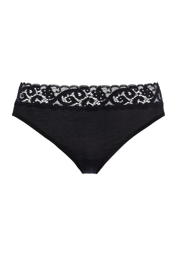 HANRO MINI LACE TRIMMED BRIEFS