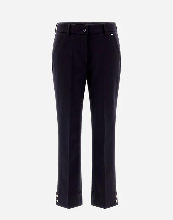 HERNO SOFT WOOL TROUSERS