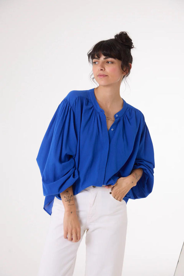 SACRE COEUR LENA COTTON BLOUSE